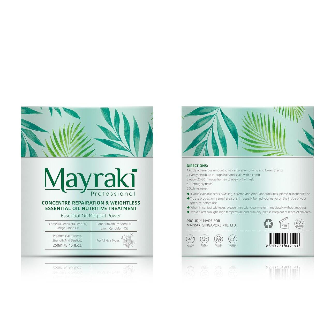 Mayraki Weightless Essential Oil Nutritive Treatment
